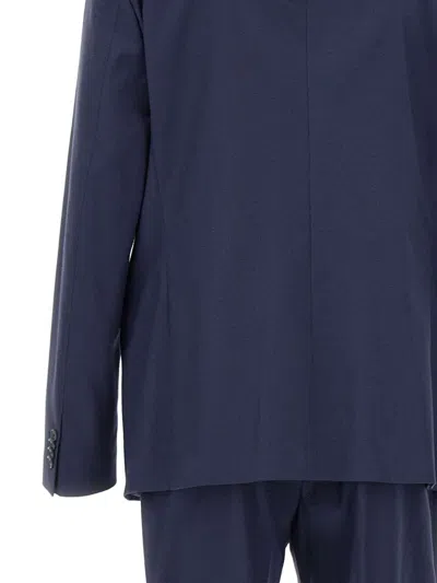 Marchesani Lapel Two-piece Suit In Blue