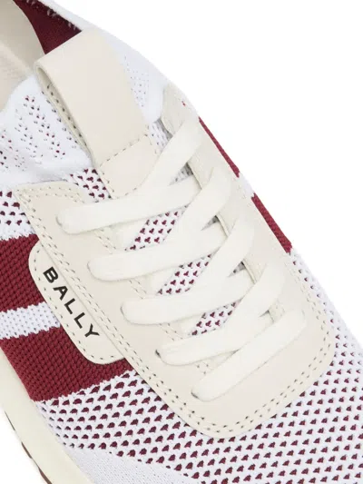 Bally Ribbon-detail Knitted Sneakers In Multi