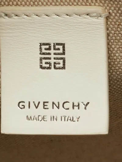 Pre-owned Givenchy 4g Denim Leather Medium Tote Bag In Blue