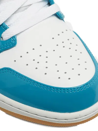 Pre-owned Jordan Air  1 Leather Sneakers In Blue