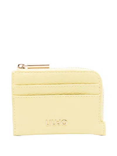 Liu •jo Zip Cardholder In Yellow