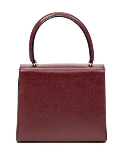 Pre-owned Cartier Mini Must De  Tote Bag In Red