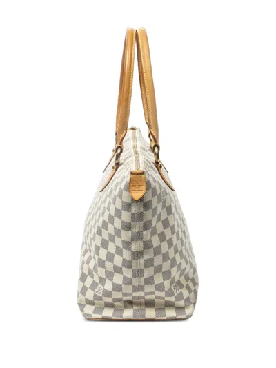 Pre-owned Louis Vuitton 2000 Damier Azur Tote Bag In Neutral