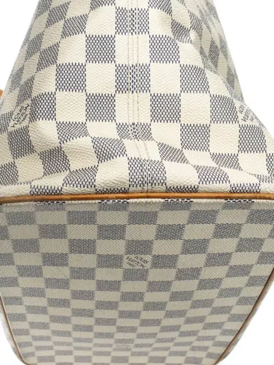 Pre-owned Louis Vuitton 2000 Damier Azur Tote Bag In Neutral