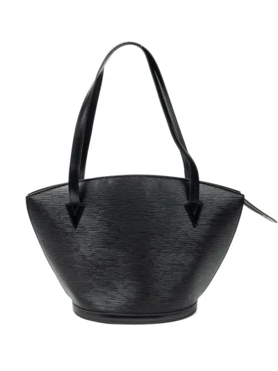 Pre-owned Louis Vuitton 1997 St. Jacques Gm Tote Bag In Black