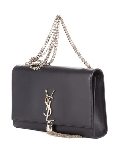 Pre-owned Saint Laurent 2010 Kate Shoulder Bag In Blue