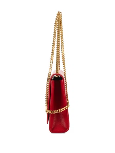 Pre-owned Saint Laurent Medium Kate Shoulder Bag In Red