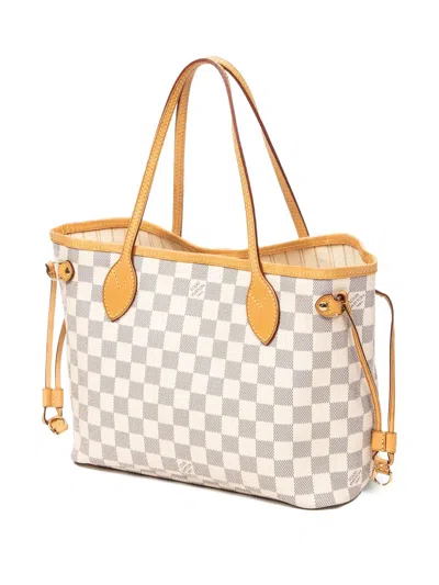 Pre-owned Louis Vuitton 2000 Neverfull Pm Tote Bag In Neutral