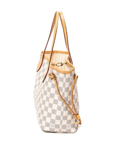 Pre-owned Louis Vuitton 2000 Neverfull Pm Tote Bag In Neutral