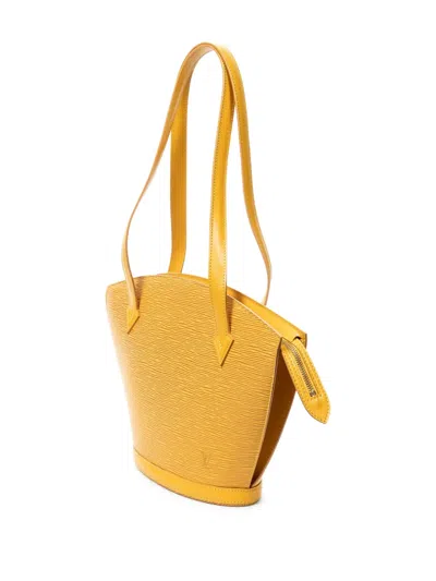 Pre-owned Louis Vuitton 1996 St-jacques Pm Tote Bag In Yellow
