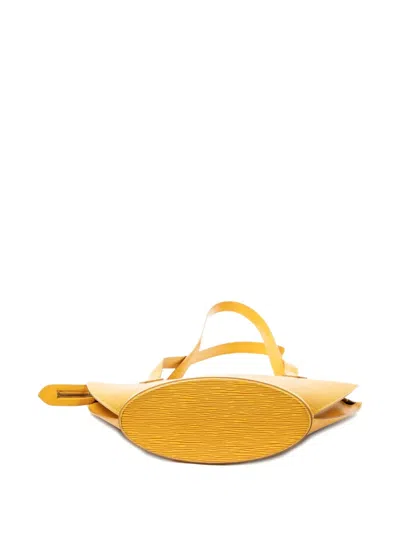 Pre-owned Louis Vuitton 1996 St-jacques Pm Tote Bag In Yellow