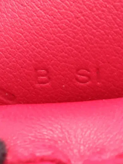 Pre-owned Hermes 2023 Milo Lambskin And Swift Grigri Rodeo Pegase Bag Charm Pm In Pink