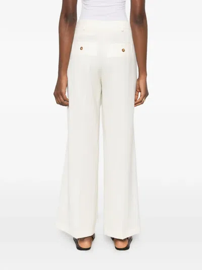 La Doublej Pleated Trousers In Animal Print