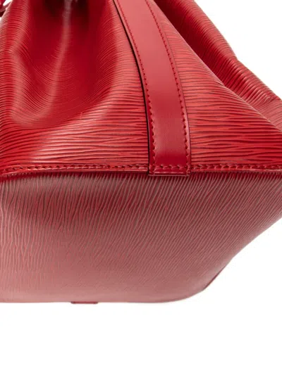 Pre-owned Louis Vuitton Noe Pm Bucket Bag In Red