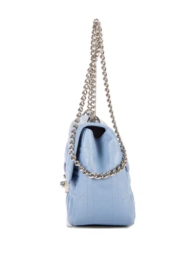 Pre-owned Dior Miss  Chain Shoulder Bag In Blue