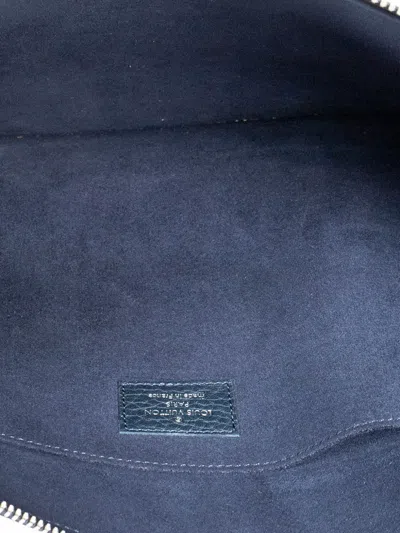 Pre-owned Louis Vuitton 2017 Pochette Joule Pm Clutch Bag In Blue