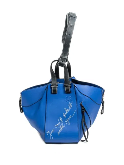 Pre-owned Loewe Can't Take It Shoulder Bag In Blue