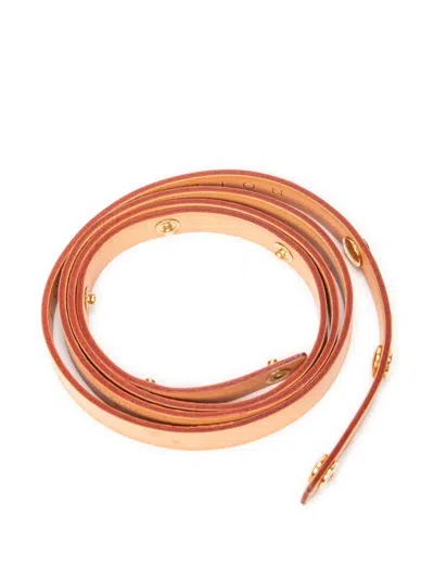 Pre-owned Louis Vuitton 2004 Florentine Monogram-canvas Belt Bag In Brown