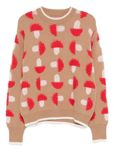 La Doublej Fun Guy Sweater In Multi