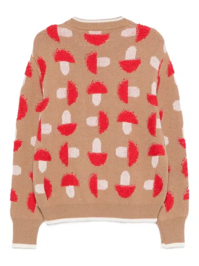 La Doublej Fun Guy Sweater In Multi