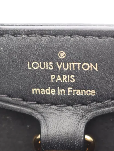 Pre-owned Louis Vuitton 2021 Damier Ebene Belmont Pm Satchel In Brown