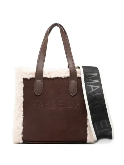 Marc Ellis Small Buby Tote Bag In Brown