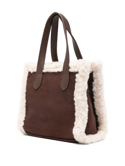 Marc Ellis Small Buby Tote Bag In Brown