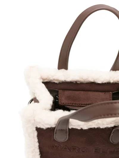 Marc Ellis Small Buby Tote Bag In Brown