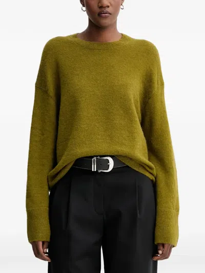 Marc O'polo Crew-neck Sweater In Green