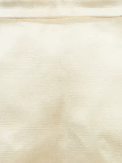 Pre-owned Balmain Zip-fastening Mini Skirt In Neutral