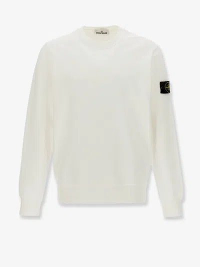 Stone Island Sweaters Light And Natural In White