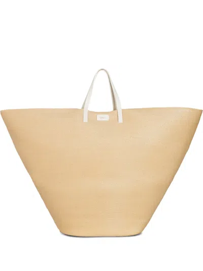 Giambattista Valli Shopper Mit Logo-patch In Brown