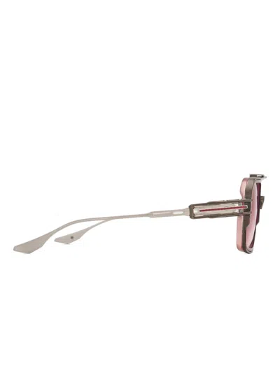 Dita Eyewear Sonnenbrille Mit Eckigem Gestell In Pink