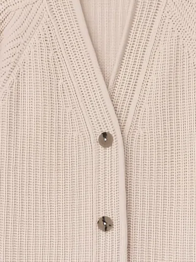 Iris Von Arnim Fallou Cardigan In Neutral