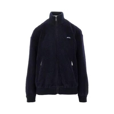 Prada Fleece Bomber Jacket In Multi