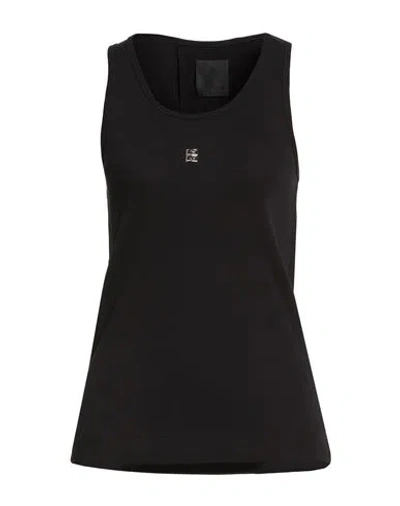 Givenchy Women Rib Tank Top In Black
