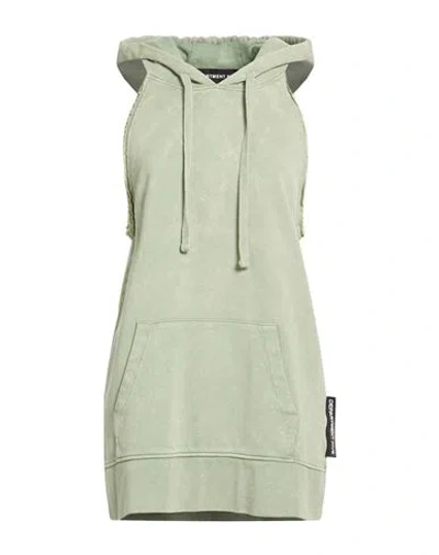 Department Five Department 5 Woman Sweatshirt Sage Green Size S Cotton In Green