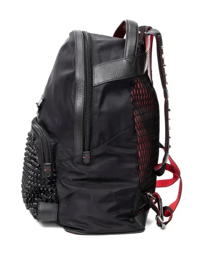 Pre-owned Christian Louboutin Studded Backpack In Black