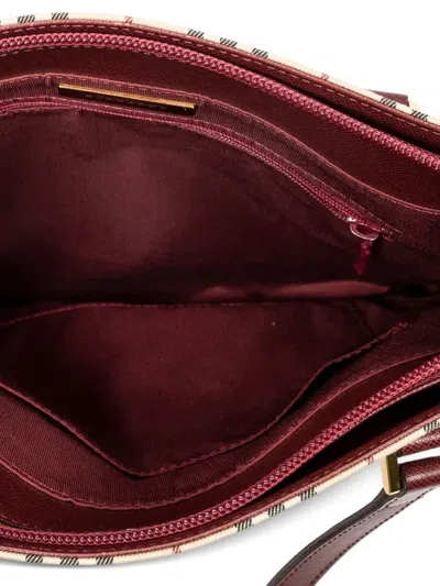 Pre-owned Burberry 1990 House Check Tote Bag In Neutral