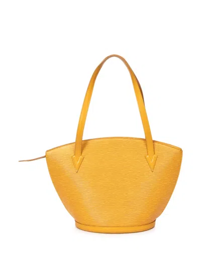 Pre-owned Louis Vuitton 1994 St. Jacques Gm Tote Bag In Yellow