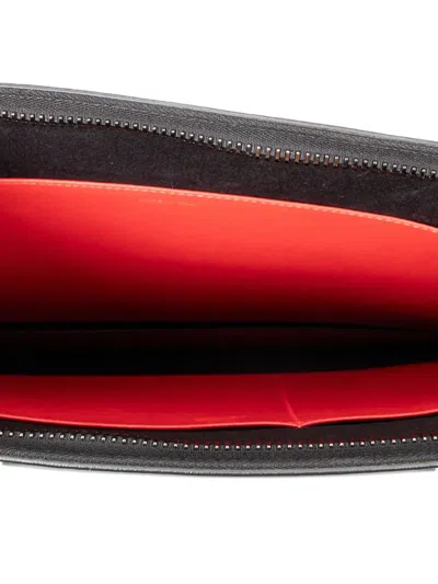 Pre-owned Christian Louboutin Embellished Tote Bag In Gray