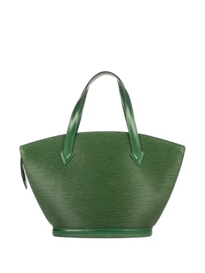 Pre-owned Louis Vuitton St-jacques Pm Shoulder Bag In Green