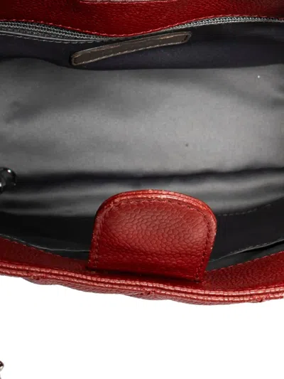 Pre-owned Chanel 2011 Petite Shopping Tote Bag In Red