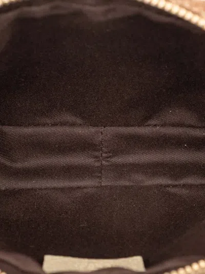 Pre-owned Gucci 2000-2015 Gg Canvas Crossbody Bag In Brown