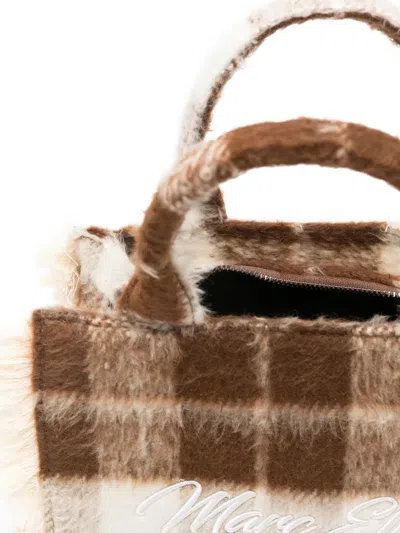 Marc Ellis Small Buby Tote Bag In Brown