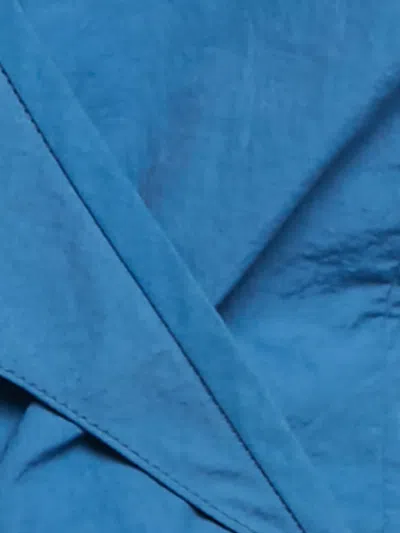 Pre-owned Christopher Esber Tie-up Long-sleeve Skirt Set In Blue