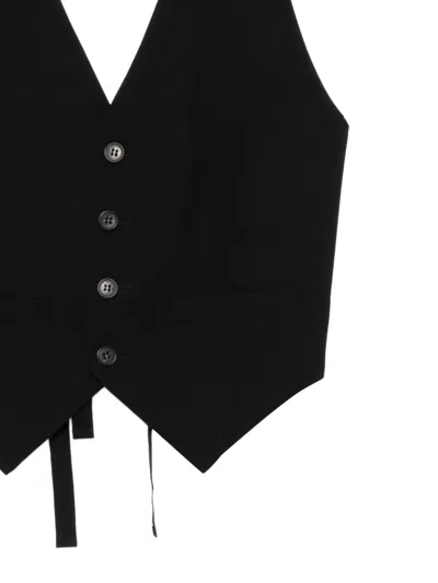 Mm6 Maison Margiela Buttoned Waistcoat In Multi