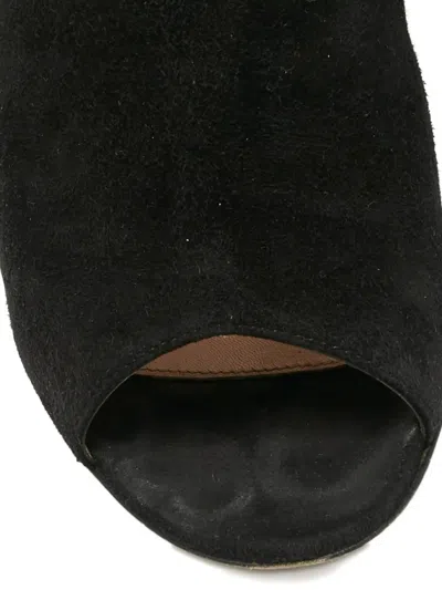 Pre-owned Gianvito Rossi Open-toe Pumps In Black