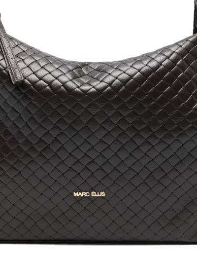 Marc Ellis Victoria Plot Shoulder Bag In Brown