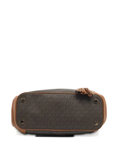 Pre-owned Michael Kors Top-handle Shoulder Bag In Brown